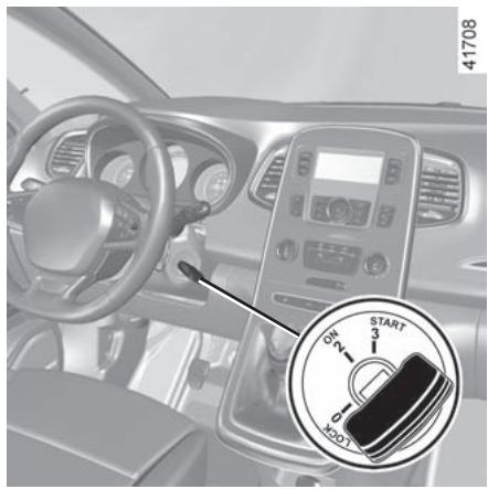 RENAULT Scenic 4 (2016-2020) - Position « Démarrage » START 3 - 1