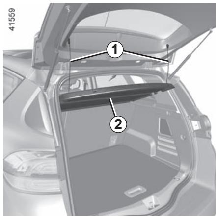 RENAULT Scenic 4 (2016-2020) - TABLETTE ARRIÈRE - 1