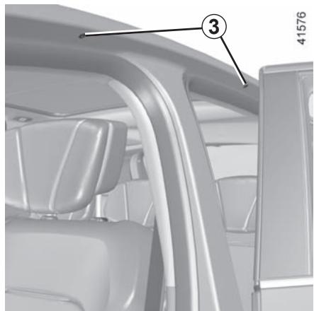 RENAULT Scenic 4 (2016-2020) - Accès aux points de fixation - 1