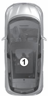 RENAULT Scenic 4 (2016-2020) - DÉMARRAGE, ARRÊT DU MOTEUR : vehicule avec carte RENAULT (1/3) - 1