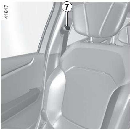 RENAULT Scenic 4 (2016-2020) - CEINTURES DE SECURITE (3/3) - 1