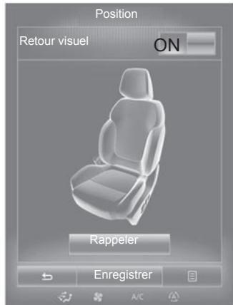 RENAULT Scenic 4 (2016-2020) - Mémorisation de la position de conduite - 1
