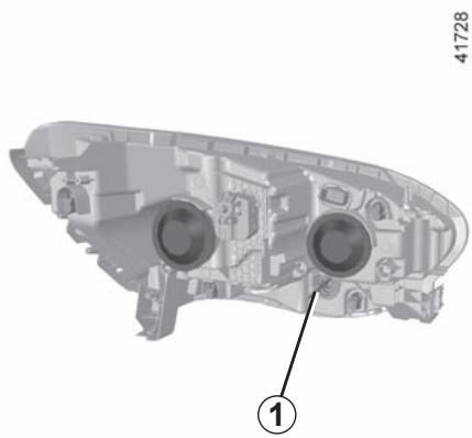RENAULT Scenic 4 (2016-2020) - PROJECTEURS AVANT : remplacement des lampes (1/2) - 1