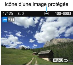 CANON EOS2000D - MENU Protection d'une seule image - 1