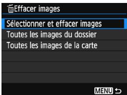 CANON EOS2000D - MENU Sélection [√] d'images à effacer par lot - 2