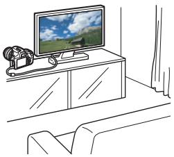 CANON EOS2000D - Visionnage sur un téléviseur - 1