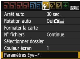 CANON EOS2000D - Utilisation des cartes Eye-Fi - 2