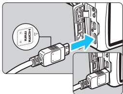 CANON EOS2000D - Visionnage des images sur un téléviseur - 2