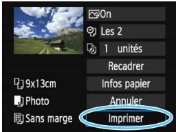 CANON EOS2000D - Définissez le nombre de copies. - 1