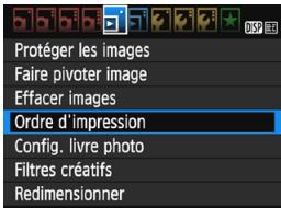 CANON EOS2000D - Réglage des options d'impression - 1