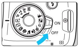 CANON EOS2000D - Mise sous tension - 1