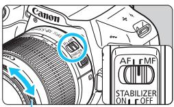 CANON EOS2000D - MF : Mise au point manuelle - 1