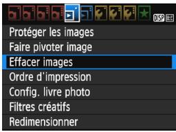 CANON EOS2000D - MENU Sélection [√] d'images à effacer par lot - 1