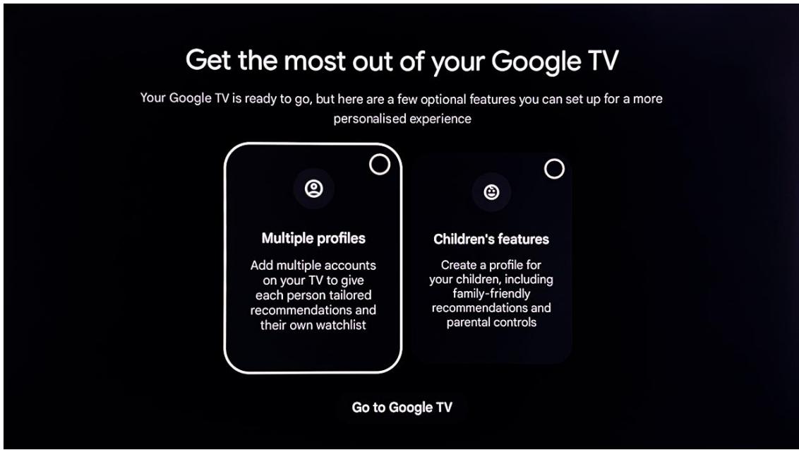 THOMSON 32HG2S15 - Configuration de votre Google TV - 2