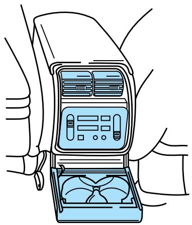 FORD Explorer Phase 2 (1995-2001) - Caractéristiques de la console arrière - 2
