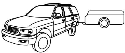 FORD Explorer Phase 2 (1995-2001) - TRACTION D'UNE REMORQUE - 1