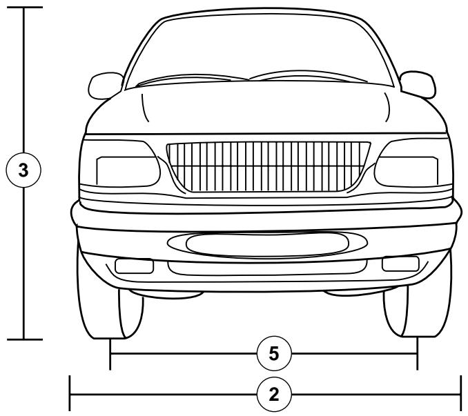 FORD Explorer Phase 2 (1995-2001) - Caractéristiques et contenances - 1