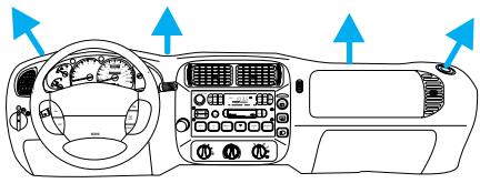 FORD Explorer Phase 2 (1995-2001) - Mode dégivrage - 1