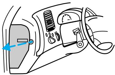 FORD Explorer Phase 2 (1995-2001) - Porte-fusibles de l'habitacle - 1