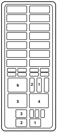 FORD Explorer Phase 2 (1995-2001) - Relais - 1
