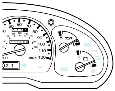 FORD Explorer Phase 2 (1995-2001) - Témoin d'anomalie du moteur - 1