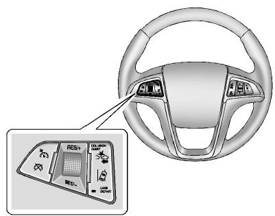 GMC Terrain (2015) - Sélectionner le minutage de l'alerte - 1