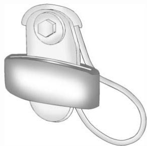 CHEVROLET Tahoe (2012) - Guides de comportement de ceinture de sécuritéarrêté - 1