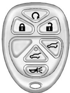 CHEVROLET Tahoe (2012) - Fonctionnement du système de télédéverrouillage - 1