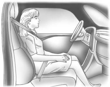 CHEVROLET Tahoe (2012) - Si le témoin d'activation est éteint en présence d'un occupant de taille adulte - 1