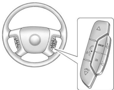 CHEVROLET Suburban (2012) - Commandes au volant - 1
