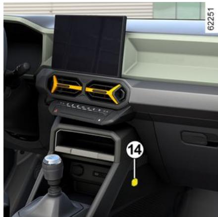 DACIA Duster 3 (2024) - Porte multi-accessoire YouClip 14, 15, 16, 17 et 18 - 2