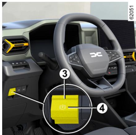 DACIA Duster 3 (2024) - Serrage assisté du frein de parking - 1