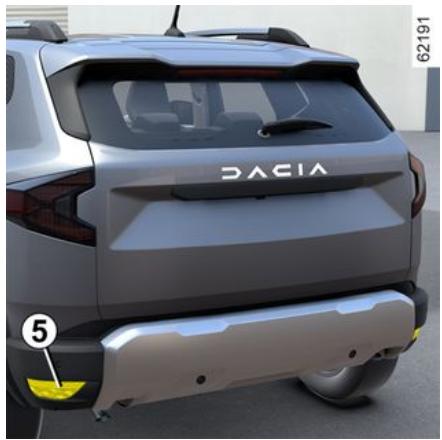 DACIA Duster 3 (2024) - FEUX, ÉCLAIRAGES : REMPLACEMENT DES LAMPES - 1