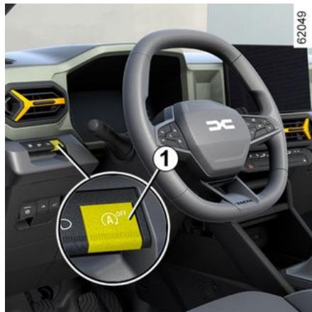 DACIA Duster 3 (2024) - Désactivation, activation de la fonction - 1