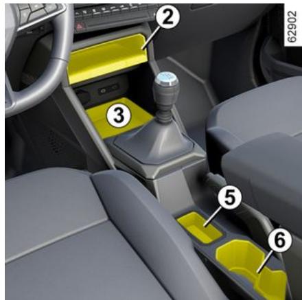 DACIA Duster 3 (2024) - Vide-poches console centrale 2 - 1