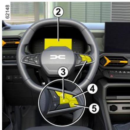DACIA Duster 3 (2024) - Commande de sélection du mode de carburant GPL/essence 1 - 1