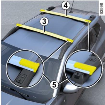 DACIA Duster 3 (2024) - Pourmettrelesbarresenposition transversale： - 2