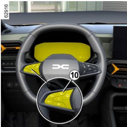 DACIA Duster 3 (2024) - Variation de la vitesse limitée ou de la vitesse de régulation - 1