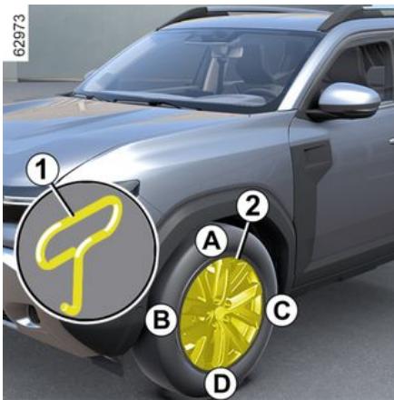 DACIA Duster 3 (2024) - Enjoliveurs, enjoliveur-roue - 1