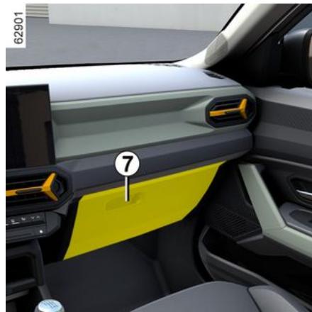 DACIA Duster 3 (2024) - Boîte à gants côté passager - 1