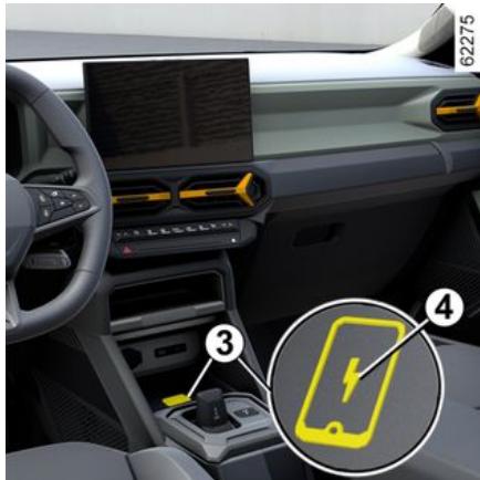 DACIA Duster 3 (2024) - Rangement de console centrale/zone de charge d'induction 3 - 1