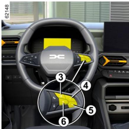 DACIA Duster 3 (2024) - Procedure de réinitialisation des valeurs de reference de la pression des pneumatiques - 1