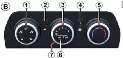 DACIA Duster 3 (2024) - Mise en service du mode isolation de l'habitacle/recyclage d'air - 1