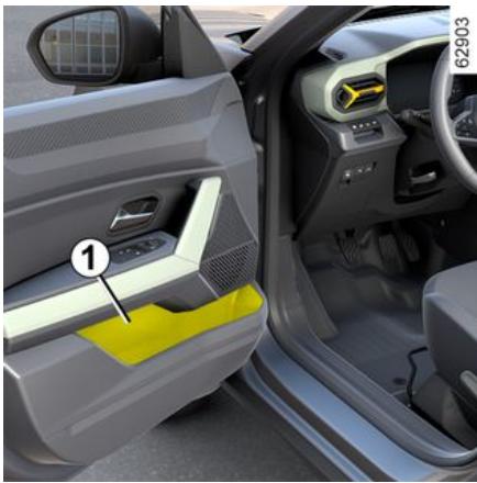 DACIA Duster 3 (2024) - Vide-poches portes avant 1 - 1