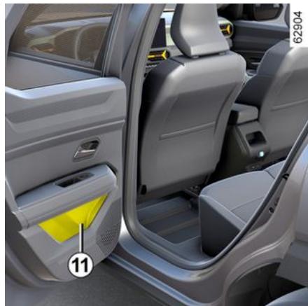 DACIA Duster 3 (2024) - Vide-poches de porte arrière 11 - 1