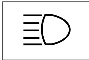 CHEVROLET Impala (2008) - Témoin de feux de route - 1