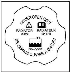 CHEVROLET Impala (2008) - Comment ajouter du liquide de refroidissement au système de refroidissement - 1
