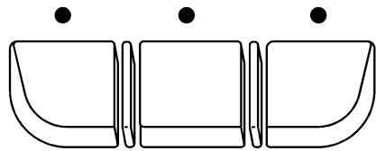 CHEVROLET Impala (2008) - Fonctionnement du système de télécommande sans fil maison universel (avec trois diodes rondes) - 1