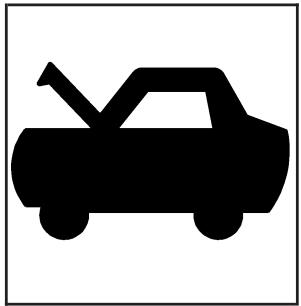 CHEVROLET Impala (2008) - Levier d'ouverture du capot - 1