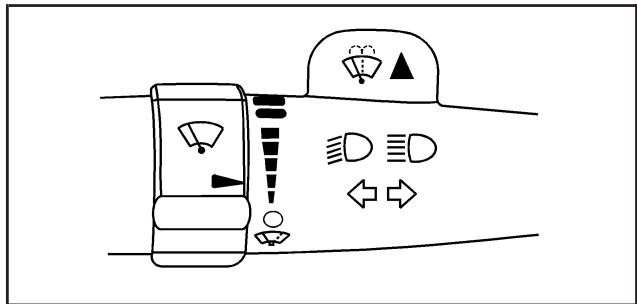 CHEVROLET Impala (2008) - Lever des clignants/multifonctions - 1